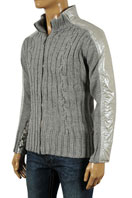 EMPORIO ARMANI Men's Knit Warm Jacket #90 - Click Image to Close