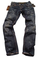 EMPORIO ARMANI Mens Crinkled Jeans #90 - Click Image to Close