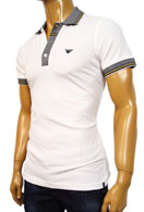 EMPORIO ARMANI Cotton Mens Polo Shirt #144 - Click Image to Close
