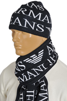 ARMANI JEANS Men's Hat/Scarf Set #107 - Click Image to Close