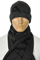 EMPORIO ARMANI Men's Hat/Scarf Set #82 - Click Image to Close