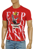 EMPORIO ARMANI Men's Short Sleeve Tee #73 - Click Image to Close
