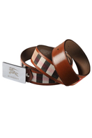 BURBERRY Men's Leather Belt #32 - Click Image to Close