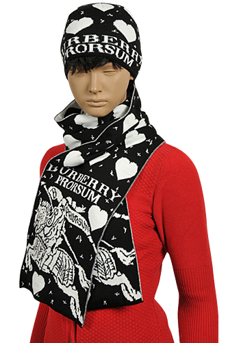 BURBERRY Ladies' Hat/Scarf Set #116 - Click Image to Close