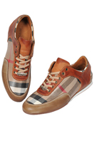 BURBERRY Men's Leather Sneaker Shoes #238 - Click Image to Close