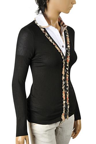 BURBERRY Ladies’ Button Up Cardigan/Sweater #219