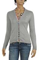 BURBERRY Ladies Button Up Sweater #36 - Click Image to Close