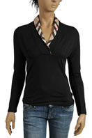 BURBERRY Ladies Long Sleeve Top #117 - Click Image to Close