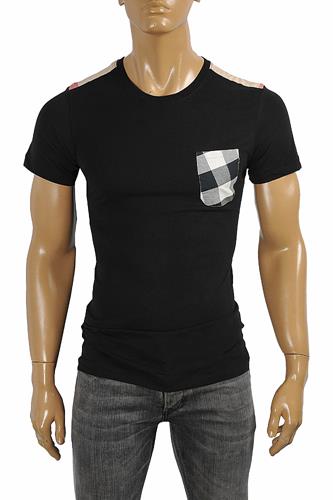 BURBERRY Men's Cotton T-Shirt In Black #241