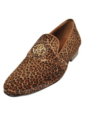 ROBERTO CAVALLI Men’s Loafers Dress Shoes 292 - Click Image to Close