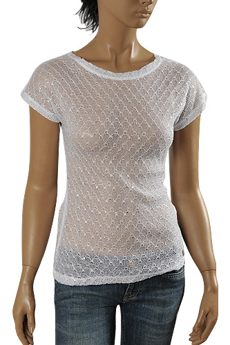 ROBERTO CAVALLI Ladies' Short Sleeve Tee #102 - Click Image to Close