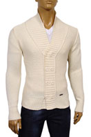DOLCE & GABBANA Mens Knit Button Up Sweater, #182 - Click Image to Close