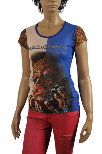 DOLCE & GABBANA Ladies' Short Sleeve Top #221 - Click Image to Close