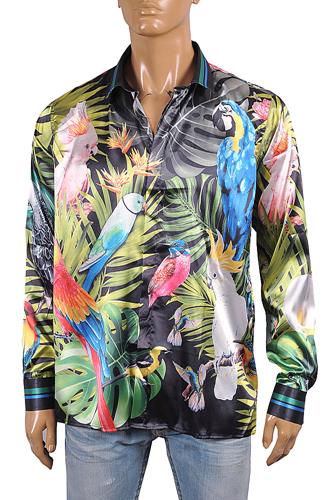 Dolce & Gabbana Men Hawaii Graphic Printed Shirt 480 - Click Image to Close