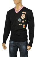DSQUARED Men's V-Neck Knitted Sweater #1