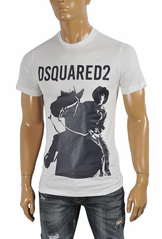 DSQUARED Men’s T-Shirt with front print 11