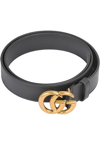 GUCCI GG Unisex Leather Belt 92 - Click Image to Close