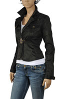 GUCCI Ladies Artificial Leather Jacket #102 - Click Image to Close
