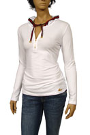 GUCCI Ladies Long Sleeve Hooded Top #122 - Click Image to Close