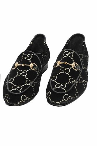 GUCCI Men's GG velvet Horsebit loafer Shoes 298 - Click Image to Close