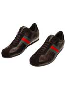 GUCCI Mens Leather Sneakers Shoes #198 - Click Image to Close