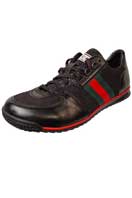 GUCCI Mens Leather Sneakers Shoes #200 - Click Image to Close