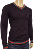 GUCCI Mens V-Neck Fitted Sweater #20
