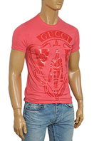 GUCCI Men's Short Sleeve Tee #101 - Click Image to Close