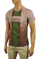 GUCCI Men's Short Sleeve Tee #183 - Click Image to Close