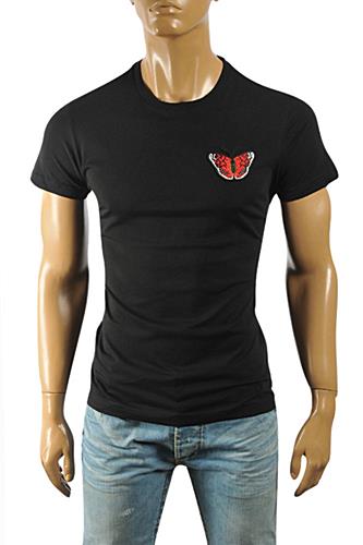 GUCCI Men's T-Shirt Black #203 - Click Image to Close