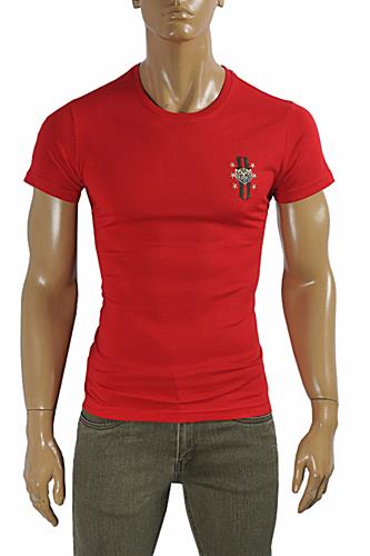 GUCCI cotton T-shirt with front embroidery #230 - Click Image to Close