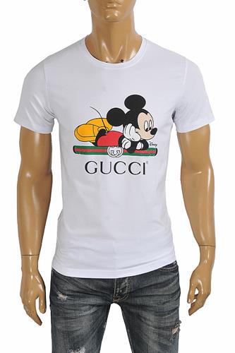 DISNEY x GUCCI men’s T-shirt with front vintage logo 273