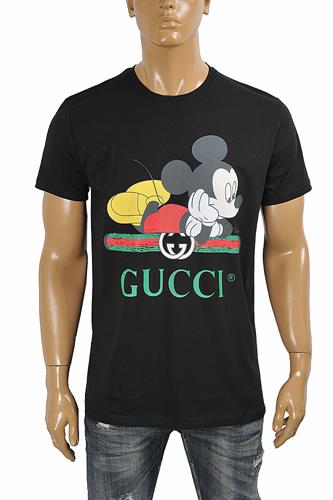 GUCCI men’s T-shirt with front vintage logo 281