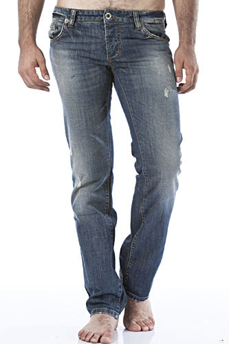 EMPORIO ARMANI Men's Normal Fit Jeans #105