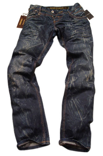EMPORIO ARMANI Mens Crinkled Jeans #90