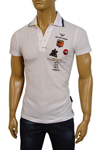 EMPORIO ARMANI Cotton Mens Polo Shirt #146