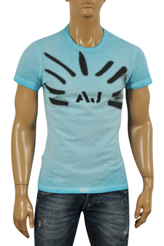ARMANI JEANS Men's Cotton T-Shirt #101