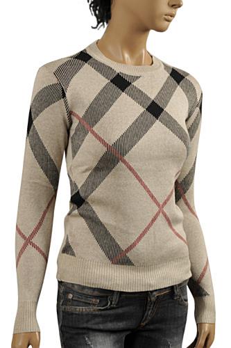 BURBERRY Ladies' Crew Neck Sweater #175