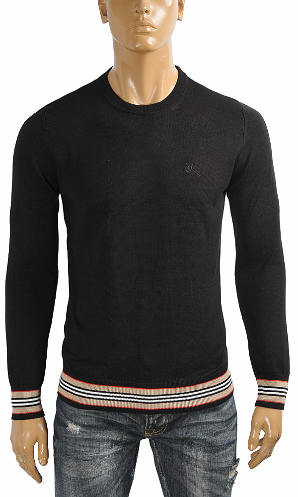 BURBERRY men's round neck sweater 261