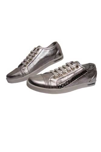 DOLCE & GABBANA Lady's Leather Sneaker Shoes #107