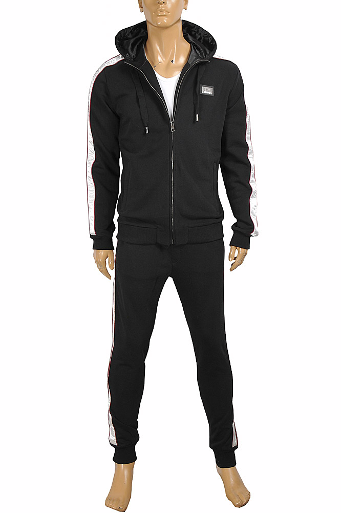 DOLCE & GABBANA men's jogging suit, zip jacket and pants 432