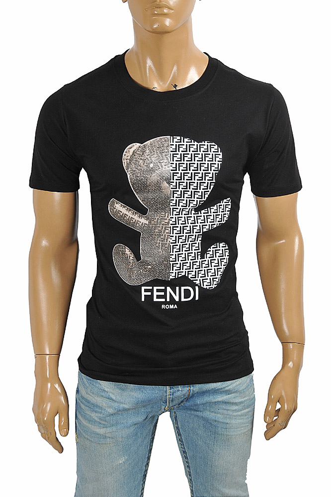 FENDI Teddy Bear print t-shirt 56