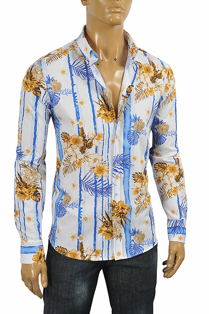 GUCCI men's Hawaiian shirt 415