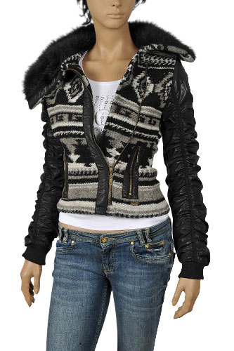 GUCCI Ladies Knitted Warm Jacket #100