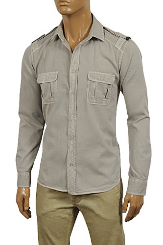 GUCCI Men's Button Up Casual Shirt #291