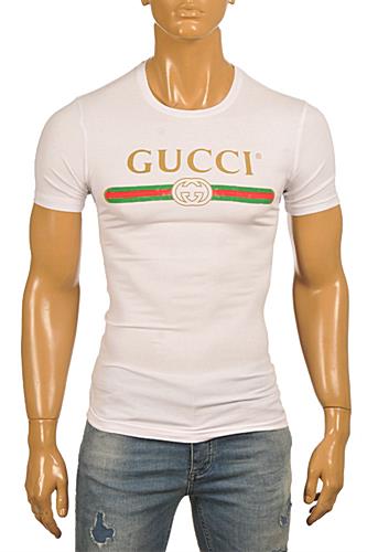 GUCCI Men's T-Shirt In White #208