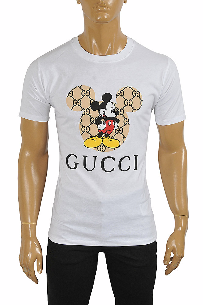 GUCCI Men's T-shirt With Mickey Mouse Print 303