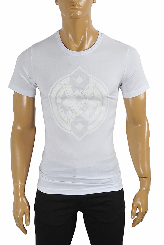 VERSACE Men's Cotton T-shirt with print #110