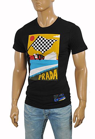 PRADA Men's cotton T-shirt with print #102