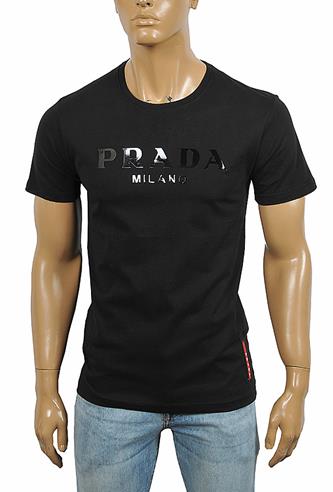 PRADA Men's t-shirt with front logo print 118